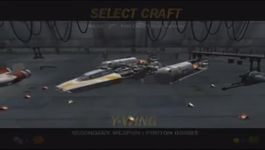 une photo d'Ã©cran de Star Wars - Rogue Leader sur Nintendo Gamecube